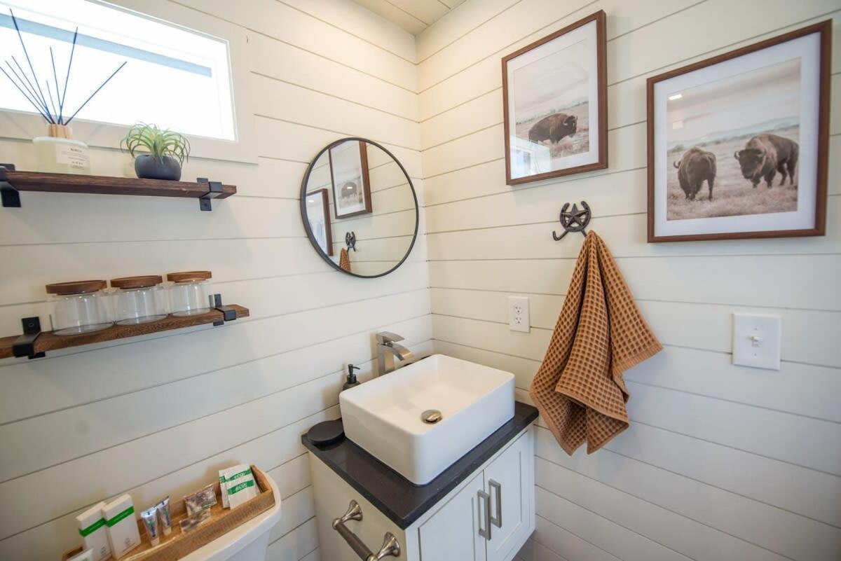 New The Buffalo-Shipping Container In Alpine Exterior foto